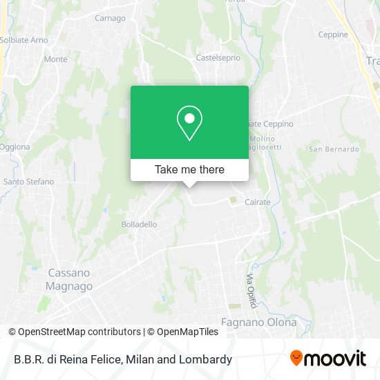 B.B.R. di Reina Felice map