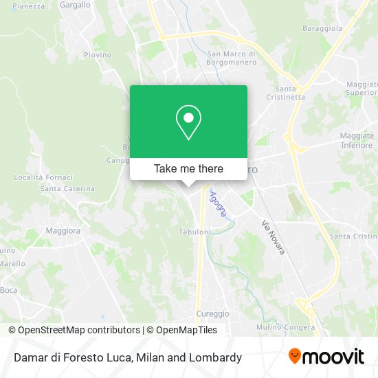 Damar di Foresto Luca map