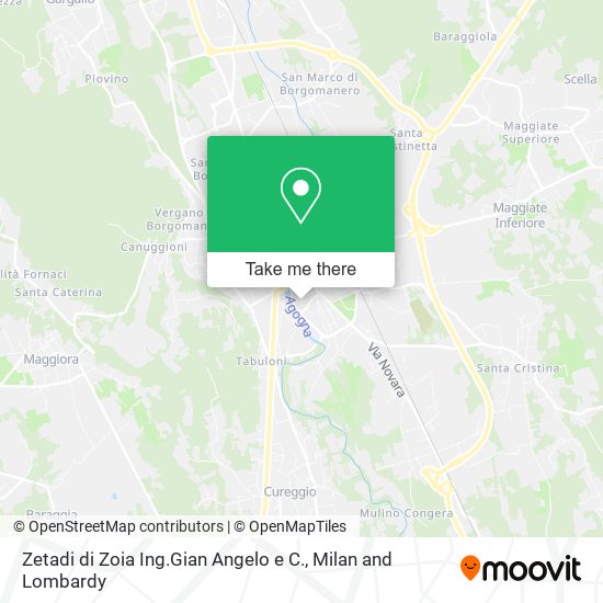 Zetadi di Zoia Ing.Gian Angelo e C. map