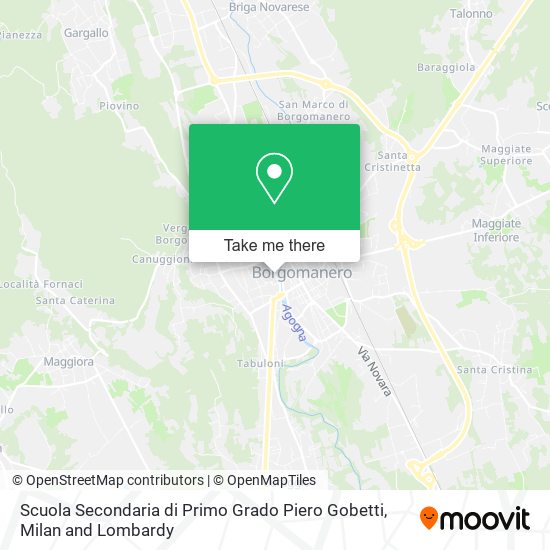 Scuola Secondaria di Primo Grado Piero Gobetti map