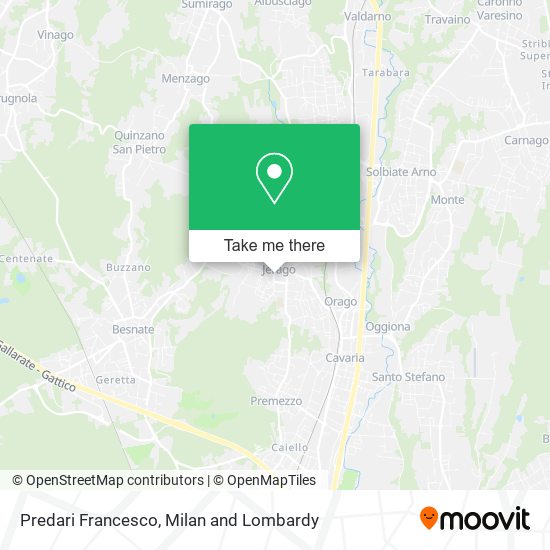 Predari Francesco map