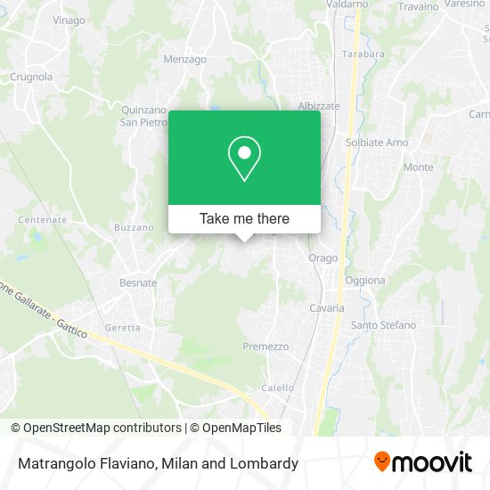 Matrangolo Flaviano map