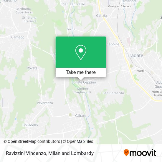 Ravizzini Vincenzo map
