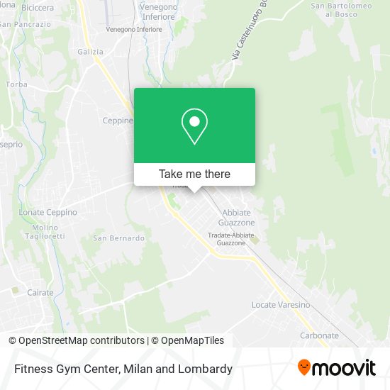 Fitness Gym Center map
