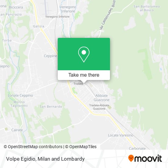 Volpe Egidio map