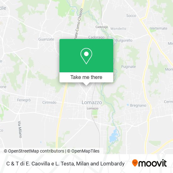 C & T di E. Caovilla e L. Testa map