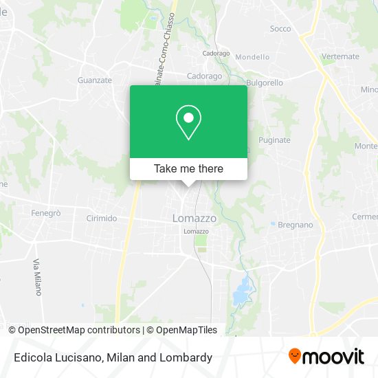 Edicola Lucisano map