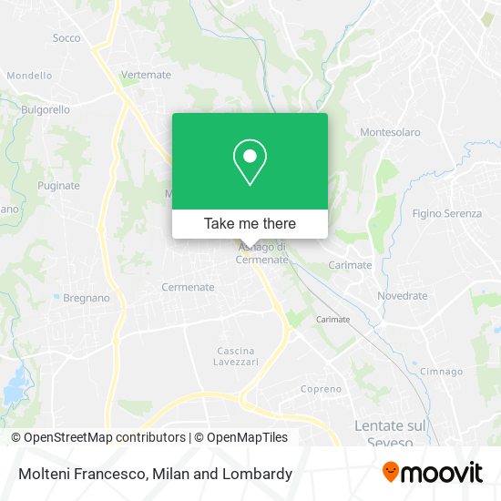 Molteni Francesco map