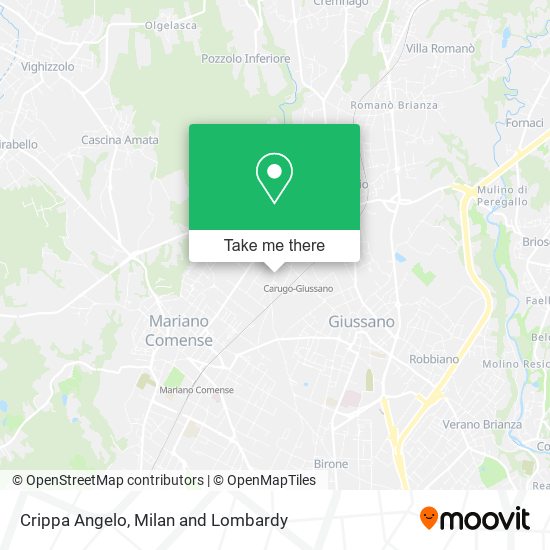 Crippa Angelo map