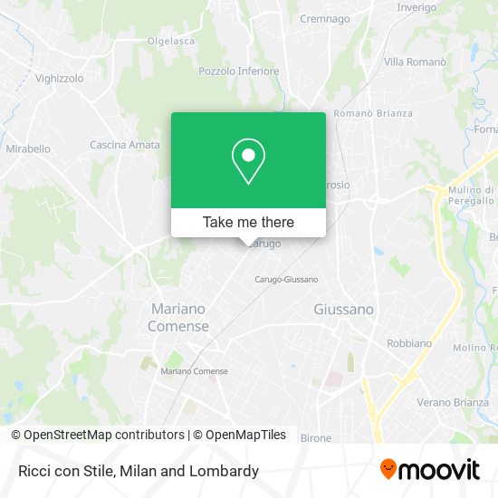 Ricci con Stile map