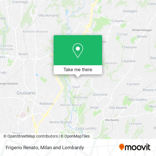 Frigerio Renato map