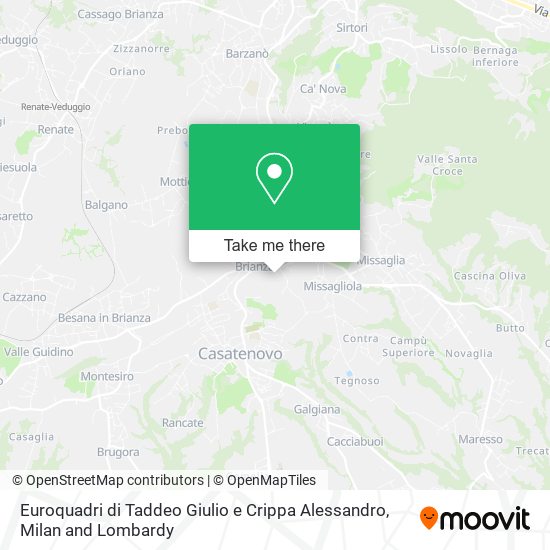 Euroquadri di Taddeo Giulio e Crippa Alessandro map