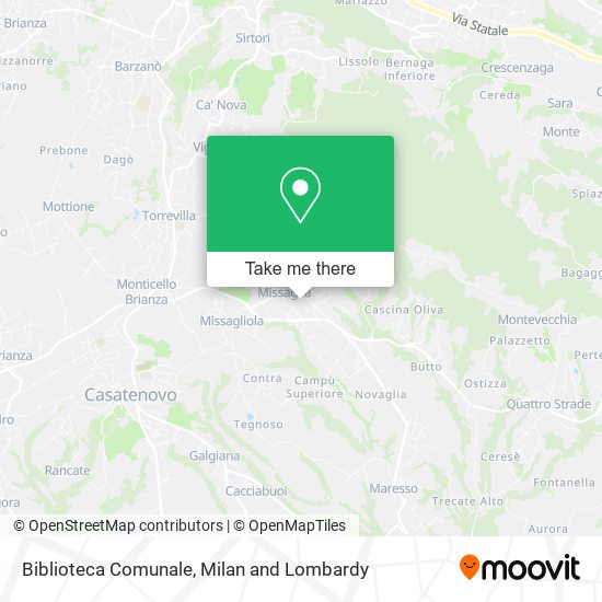 Biblioteca Comunale map