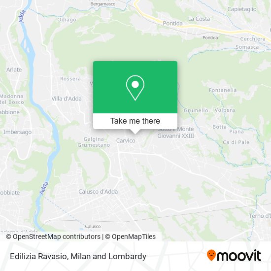 Edilizia Ravasio map