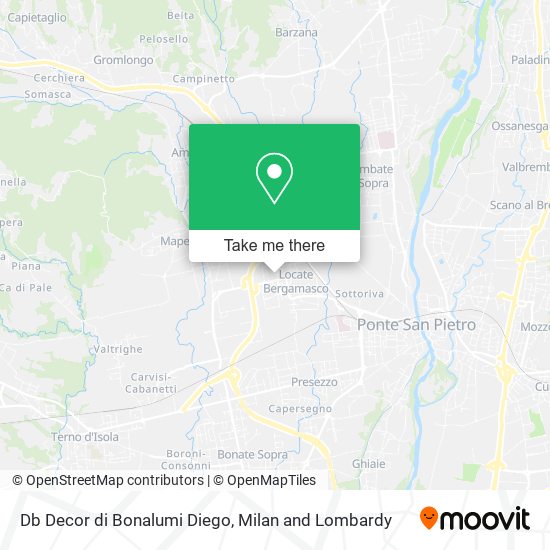 Db Decor di Bonalumi Diego map