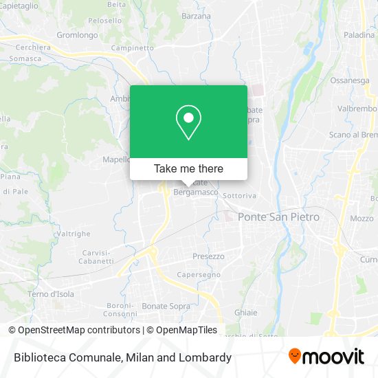 Biblioteca Comunale map