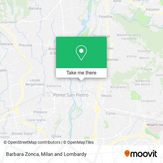 Barbara Zonca map