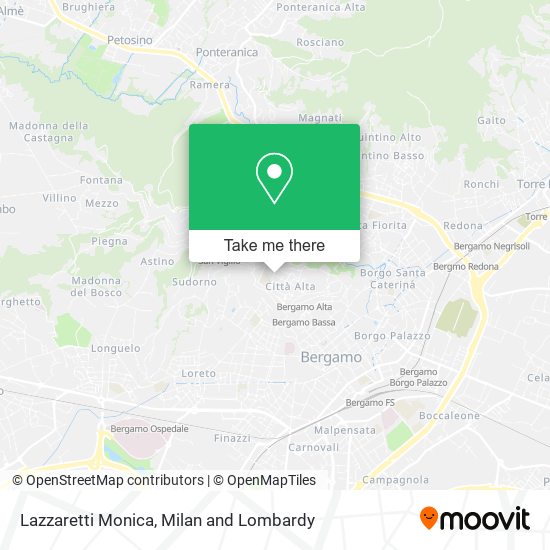Lazzaretti Monica map