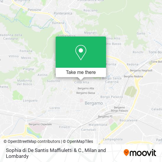 Sophia di De Santis Maffiuletti & C. map