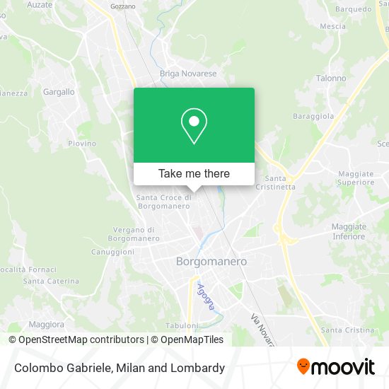 Colombo Gabriele map