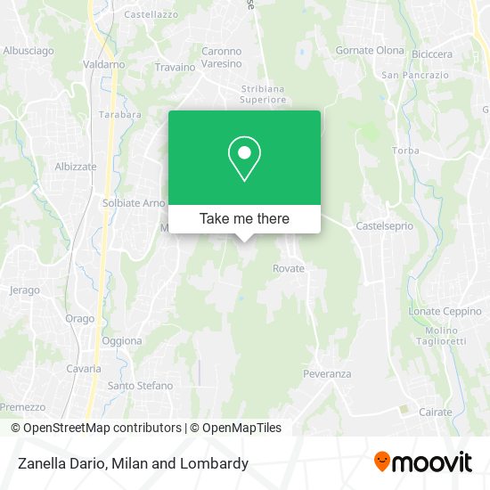 Zanella Dario map