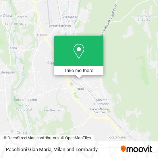 Pacchioni Gian Maria map