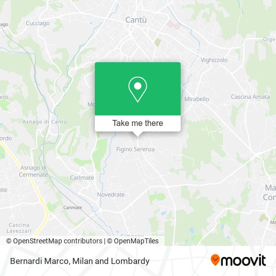 Bernardi Marco map
