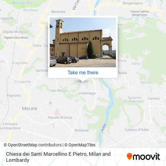 Chiesa dei Santi Marcellino E Pietro map