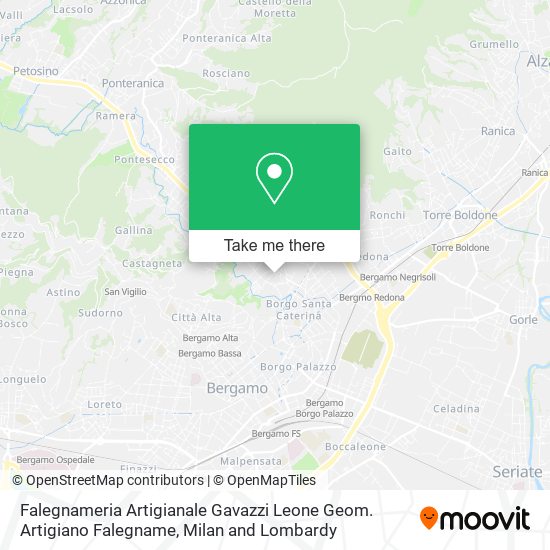 Falegnameria Artigianale Gavazzi Leone Geom. Artigiano Falegname map
