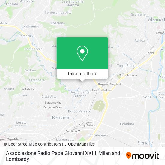 Associazione Radio Papa Giovanni XXIII map