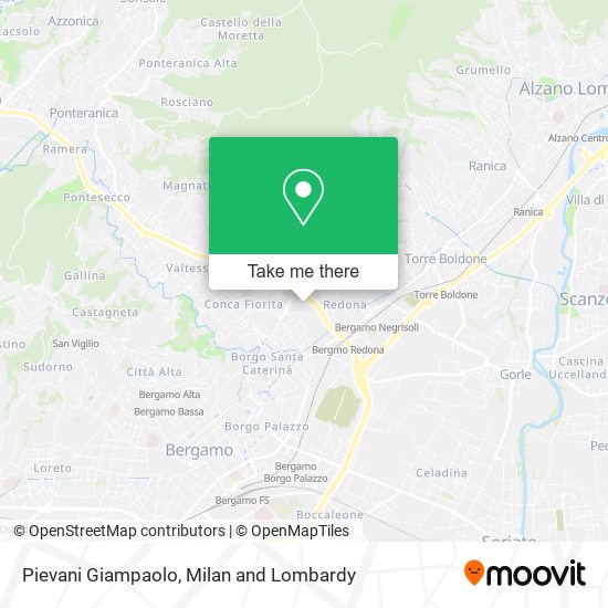 Pievani Giampaolo map