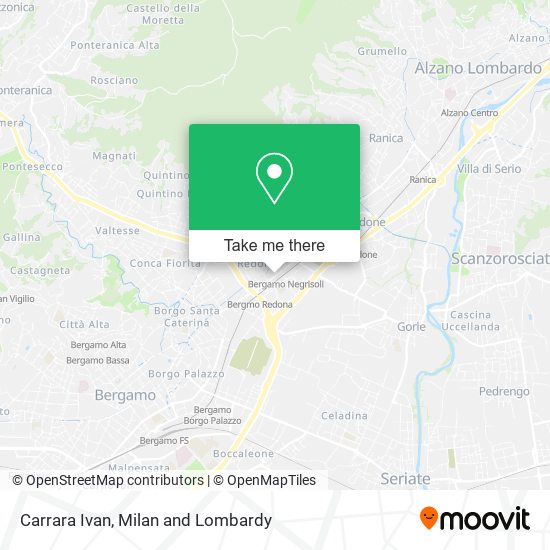 Carrara Ivan map