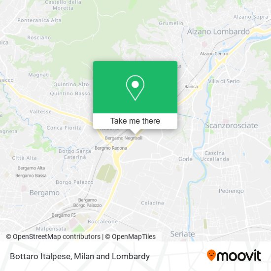 Bottaro Italpese map
