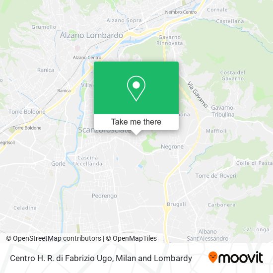 Centro H. R. di Fabrizio Ugo map