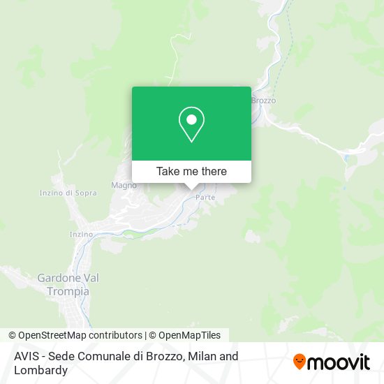 AVIS - Sede Comunale di Brozzo map