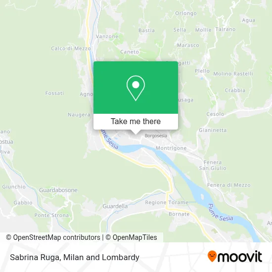 Sabrina Ruga map