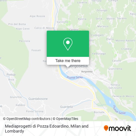 Mediaprogetti di Pozza Edoardino map