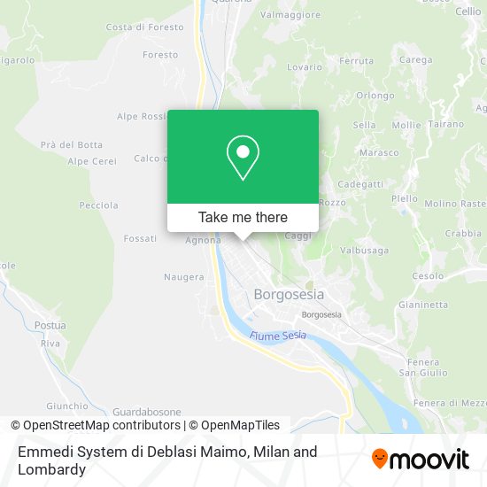 Emmedi System di Deblasi Maimo map