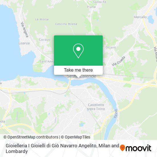 Gioielleria I Gioielli di Giò Navarro Angelito map