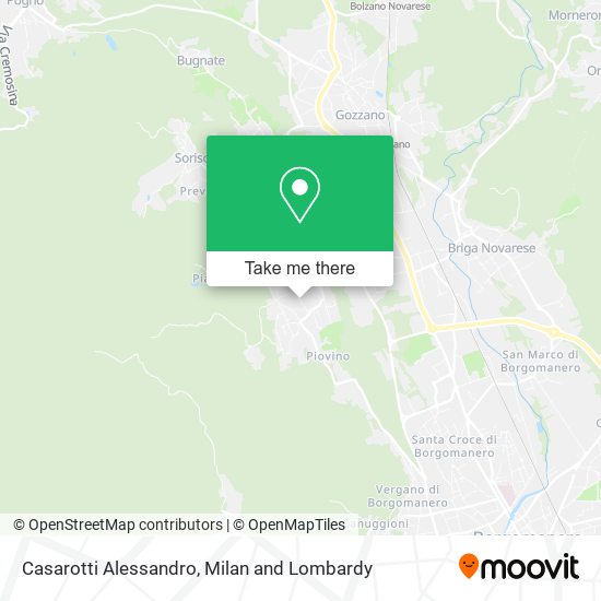 Casarotti Alessandro map