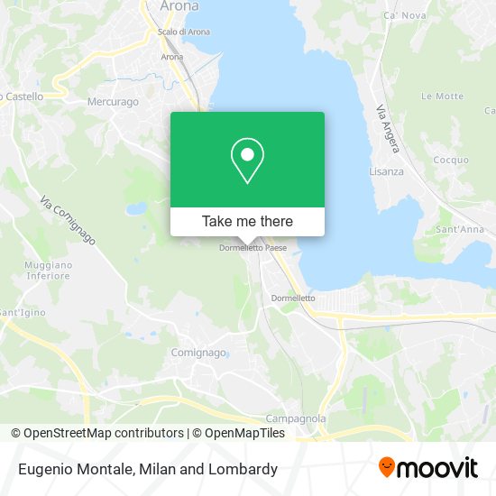 Eugenio Montale map