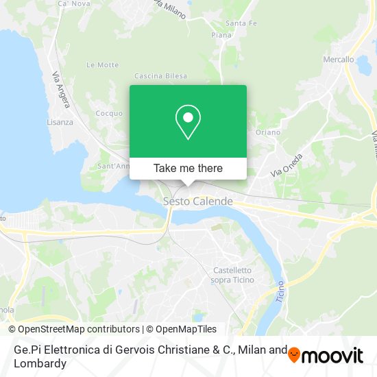 Ge.Pi Elettronica di Gervois Christiane & C. map