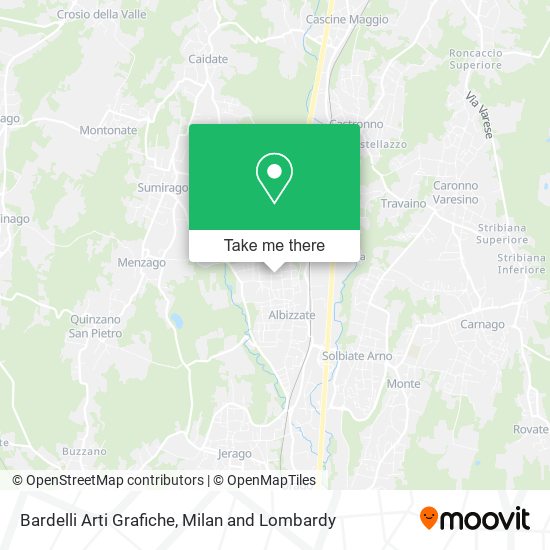 Bardelli Arti Grafiche map
