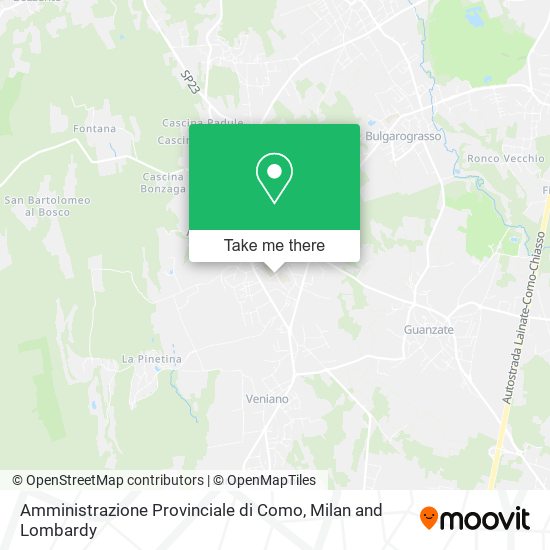 Amministrazione Provinciale di Como map
