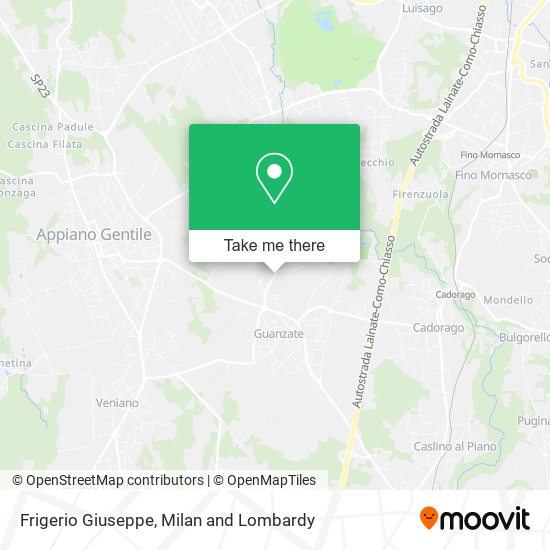 Frigerio Giuseppe map