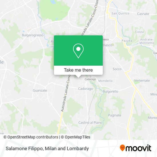 Salamone Filippo map