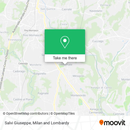 Salvi Giuseppe map
