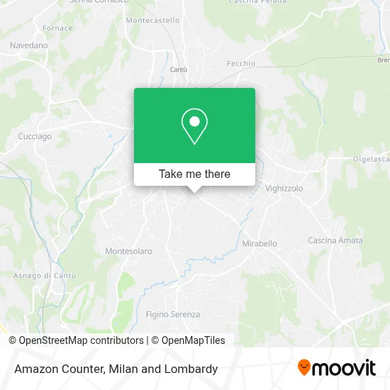Amazon Counter map