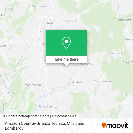 Amazon Counter-Brianza Tecnica map