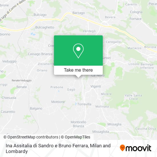 Ina Assitalia di Sandro e Bruno Ferrara map